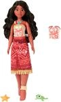 Anziehpuppe MATTEL "Disney Vaiana 2, Schwimmende Tautai Vaiana", bunt, Puppen,