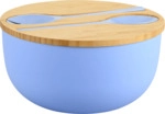 KESPER Salatsch&uuml;ssel "inkl. Salatbesteck" 4 Stk. aus Polypropylen Deckel aus
