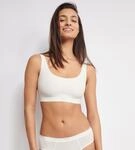 sloggi Bustier "EVER Ease" temperaturausgleichend, Baumwolle, U-Ausschnitt,