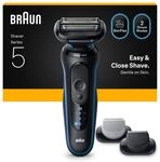 Braun Elektrorasierer "Series 5 52-B1650s" Reinigungsstation Bis zu 50 min, +2