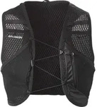 Trinkrucksack SALOMON "ACTIVE SKIN 8 NO FLASKS", Gr. L, schwarz, metal, Obermaterial: