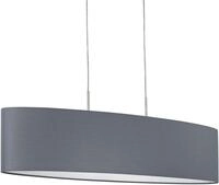 EGLO Pendelleuchte "PASTERI", grau (grau, nickelfarben), 2, Leuchten, H&auml;ngeleuchte,