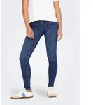 Skinny-fit-Jeans ONLY "ONLPOWER MID SK PUSHUP DNM TAI012 NOOS", Damen, Gr. M, L&auml;nge