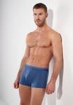 Boxershorts HOM "HO1", Herren, Gr. XXL, blau (jeans blau), Obermaterial: 65%