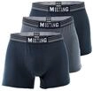Boxershorts MUSTANG "Boxershort Retroshorts True Denim 3er Pack 3er Pack", Herren,