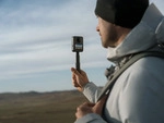 DJI Action Cam "Osmo 360 Adventure Combo", dunkelgrau, B:6,1cm H:8,1cm T:3,63cm,
