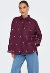 ONLY Hemdbluse "ONLNEW LINA GRACE LS EMB SHIRT NOOS WVN"