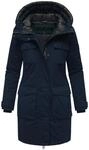 Winterjacke NAVAHOO "Eissturm 14", Damen, Gr. S (36), blau (navy), Material: 100%