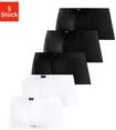 H.I.S Hipster Packung, 5 Stk. knapp sitzende Boxershorts aus Baumwollstretch