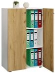 VCM Aktenschrank "B&uuml;roschrank B&uuml;cher Ordner Aktenschrank Lona 3fach" 1 Stk. tlg.