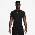 T-Shirt NIKE "M NP DF NPT SS TOP", Herren, Gr. M, schwarz, wei&szlig;, Obermaterial: 100%