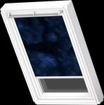 VELUX Verdunklungsrollo "DKL 4653SWL" verdunkelnd ohne Bohren in F&uuml;hrungsschienen