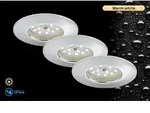 BRILONER LEUCHTEN LED Einbauleuchte "ATTACH ONE", silber, Leuchten, LED