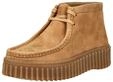 Clarks Plateaustiefelette "Clarks Stiefelette Nubukleder"