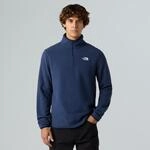 The North Face Fleecepullover "M GLACIER FLEECE 1/4 ZIP JACKET", 1/4-langer