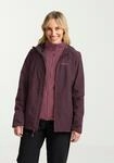 3-in-1-Funktionsjacke JACK WOLFSKIN "MOONRISE 3IN1 JKT W", Damen, Gr. XS,...