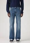 Bootcut-Jeans LEVI'S "527 SLIM BOOT CUT", Herren, Gr. 32, L&auml;nge 32, blau tunes,