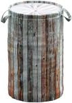 Sanilo W&auml;schekorb "Antik" 60 Liter, faltbar, mit Sichtschutz