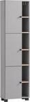 welltime Hochschrank "Lugo, Hochschrank, Made in Germany, B: 45 cm" Solide