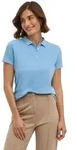 Poloshirt, Damen, Gr. XS, blau (sky blau (6807)), Shirts