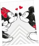 Disney Wohndecke "Disney&acute;s Mickey und Minnie Mouse" mit liebevollem Motiv,