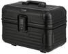 travelite Beautycase "NEXT Kosmetikkoffer Aluminium" Kosmetikkoffer mit