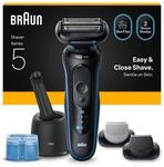 Braun Elektrorasierer "Series 5 52-B7650cc" Reinigungsstation Bis zu 50 Min, 4in1