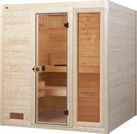 weka Sauna "Valida" Set, 9 kW-Ofen mit integrierter Steuerung