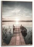 Reinders Wandbild "Slim Frame Wood 50x70 Scandic Jetty"