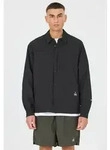 Outdoorjacke SOS "Salonga", Herren, Gr. S, schwarz, 92% Polyamid, 8% Elasthan,