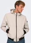 ONLY & SONS Softshelljacke "ONSBOWIE SOFTSHELL BOMBER NOOS" mit Kapuze