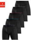 AUTHENTIC LE JOGGER Langer Boxer Packung, 5 Stk. mit zweifarbigem Webbund und