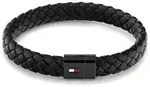 Armband TOMMY HILFIGER "Schmuck Edelstahl Armschmuck Lederarmband", bunt