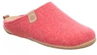 Pantoffel ROHDE "GREENYS N35", Damen, Gr. 36, rot (hellrot), Filz, meliert, Schuhe,