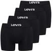 Boxershorts LEVI'S "Boxershort SOLID BASIC BOXER BRIEF ORG CO 4P ECOM 4er Pack",