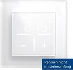 HOMEMATIC IP Smart-Home-Zubeh&ouml;r "Glas-Wandthermostat", wei&szlig;, B:12,5cm H:5cm