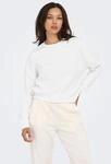 ONLY Sweatshirt "ONLSWEAT L/S CREW OVERSIZE SWT", Baumwollmischung, loose fit,