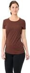 VAUDE Funktionsshirt "Womens Essential T-Shirt" Kurzarm, mit Rundhalsausschnitt,