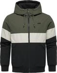 Ragwear Winterjacke "Jinig Warm YOUMODO" mit Kapuze Gef&uuml;tterte Herren Colourblocking