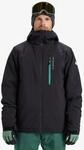 Quiksilver Skijacke "TITANO JK" mit Rei&szlig;verschluss, aus Polyester, gerader
