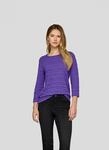 Rabe 3/4-Arm-Shirt mit Struktur Muster