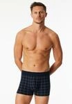 Schiesser Boxershorts "Fine Interlock" ohne Eingriff, Karo-Muster,