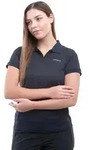Poloshirt ICEPEAK "ICEPEAK BAYARD", Damen, Gr. XXL, blau (dunkelblau), Obermaterial: