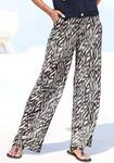 LASCANA Palazzohose "aus leichter Jerseyware" Schlupfhose mit Alloverprint und