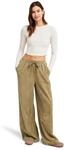 Cordhose ROXY "Lekeitio Knit", Damen, Gr. L, olivgr&uuml;n, Obermaterial: 68% Baumwolle,