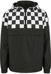 Allwetterjacke URBAN CLASSICS "Urban Classics Herren Check Pull Over Jacket", Herren,