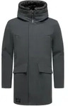 Kurzmantel STONE HARBOUR "Fenroos XX", Herren, Gr. S (48), grau (anthrazit),