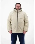 Outdoorjacke LERROS "Herren Struktur-Blouson in &Uuml;bergr&ouml;&szlig;en", Herren, Gr. 3XL, foam