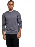 Strickpullover, Herren, Gr. S, dunkelgrau (3970), Pullover Strickpullover