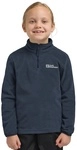 Jack Wolfskin Stehkragenpullover "TAUNUS HALFZIP K" mit hohem Stehkragen, aus